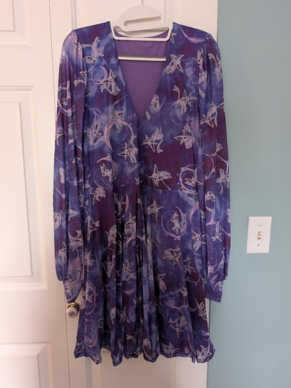 Black Milk Pokemon Espeon romance dress BNWT